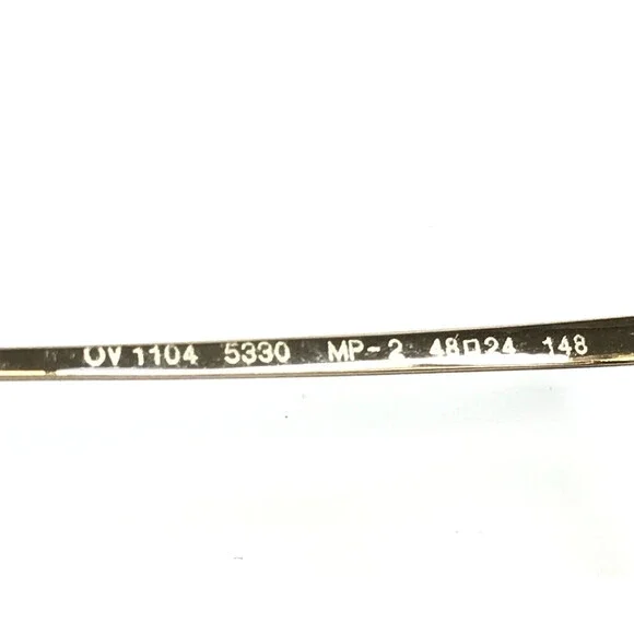 Oliver Peoples Vintage Eyeglasses Frames OV1104 5330 MP-2 Canarywood 48-24-148 - Picture 11 of 14